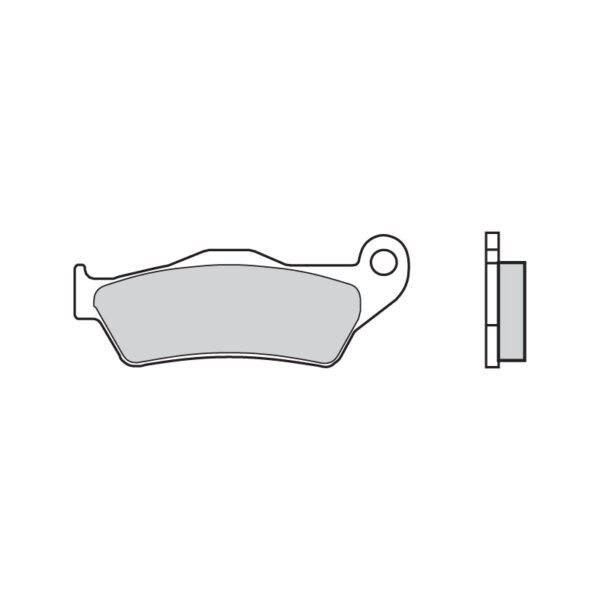 Brembo Bromsbelägg Sintered Rear Road