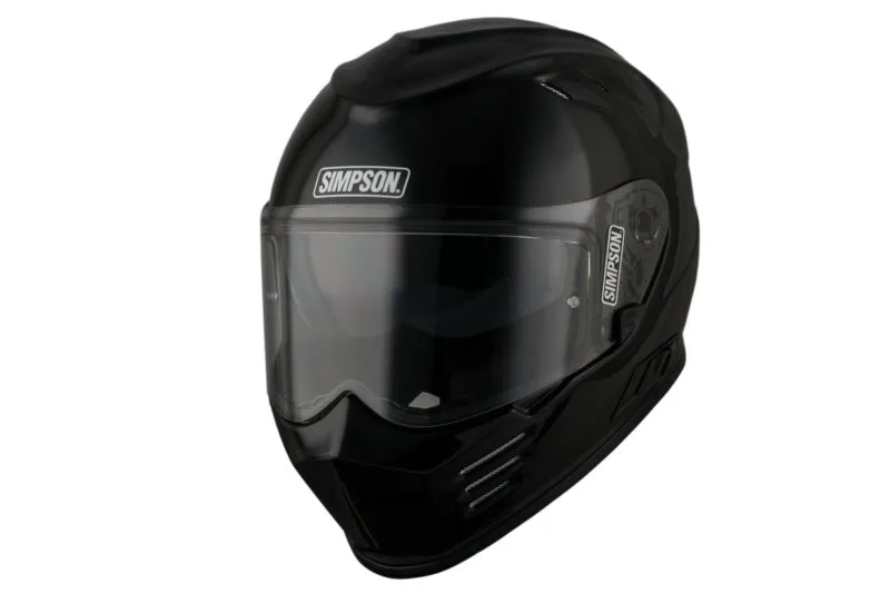 SIMPSON Hjälm Venom 06 solid gloss black