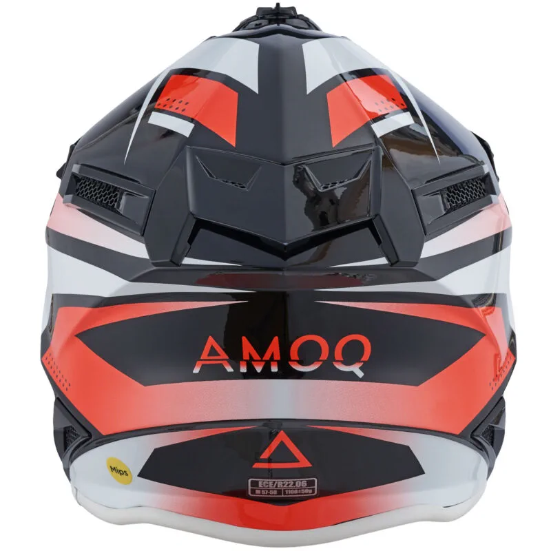 Produck/Product photography studio AMOQ Friction Mips Hjälm Svart/Röd