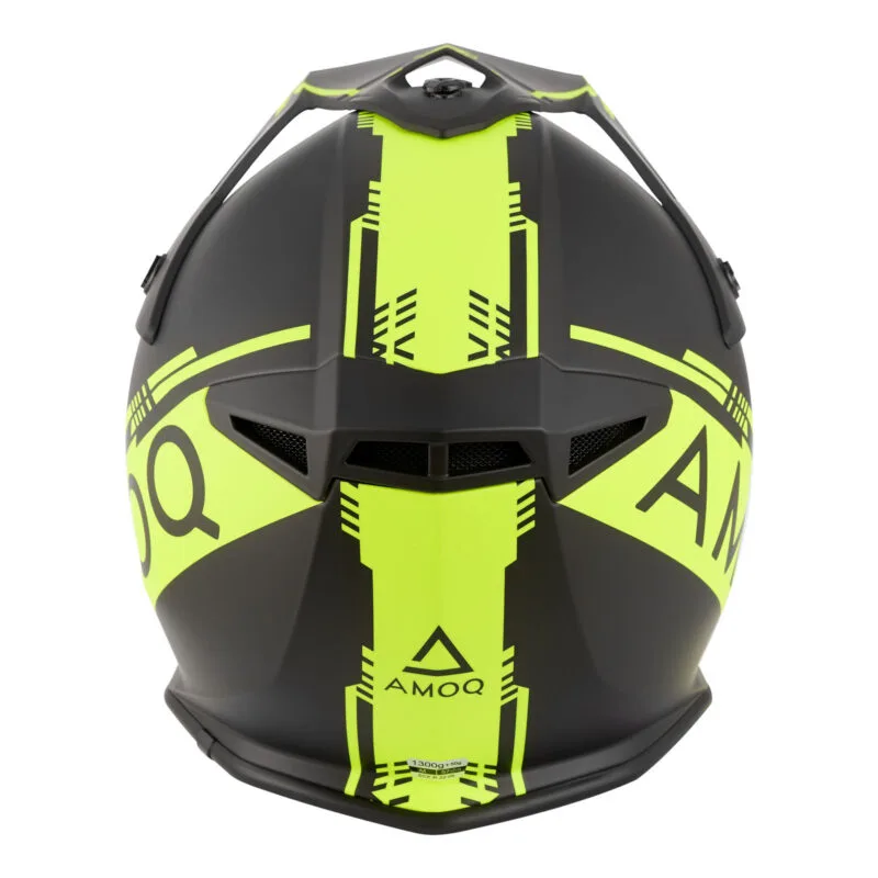 AMOQ Hjälm Meteor V2 Svart/HiVis