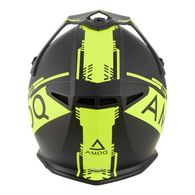 AMOQ Hjälm Meteor V2 Svart/HiVis