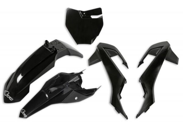 UFO Plastkit 5-delar KTM SX65 16-23 Svart 001
