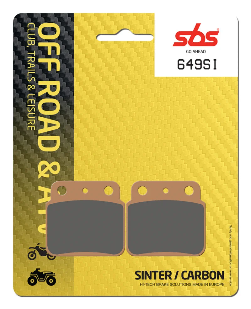 Sbs Bromsklossats Sintered Offroad - Bromsbelägg