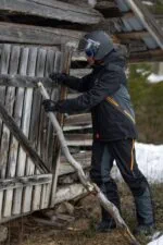 AMOQ Vernal V2 Jacka Svart/Orange