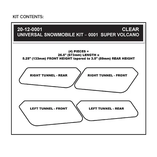 f0afdd941baff3ff07873352d75119c01e77137c_296_2012_0001_1 Stompgrip Snowmobile Tunnel Grip - Super Volcano : Clear - Tankpads