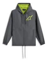 Alpinestars Jacka Speeder Chromium Windbreaker Grå Fluo Gul