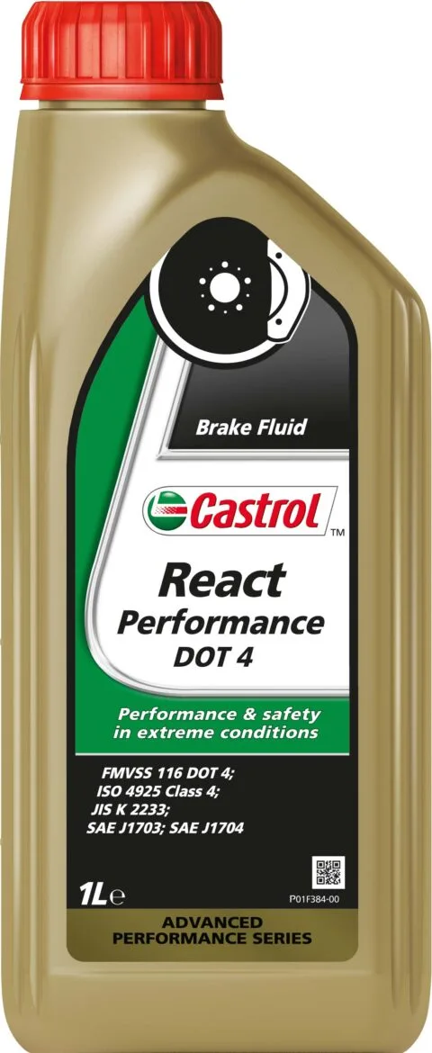 Castrol Bromsvätska React Performance DOT 4 1L