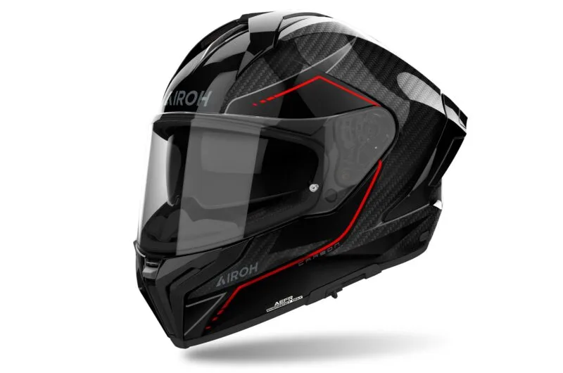 Airoh Hjälm Matryx Carbon Stylish glansig