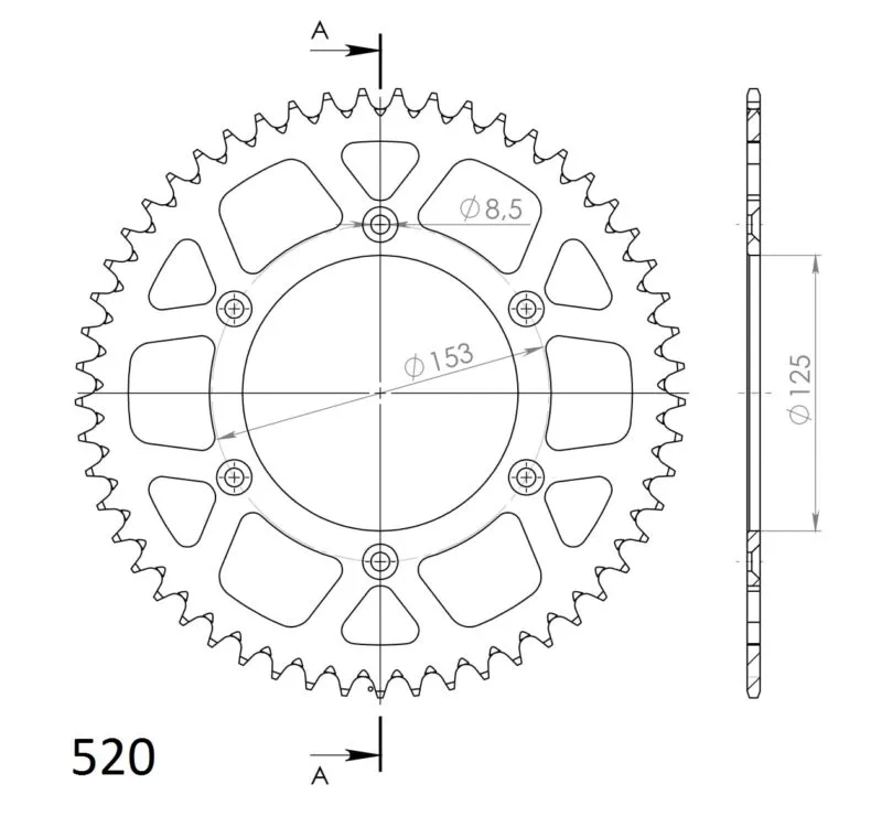f52a6b0a4f86a0ccf6b35f83b6e549d4e1a71c02_27_3_210_48_0 Supersprox Bakdrev Aluminium RAL-210:48 Svart
