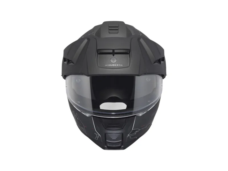 f57c8ac478f67e3f99eacafb7ef95493a0c8651a_51_2507_0_1 Schuberth Hjälm E2 Atlas mattsvart/röd
