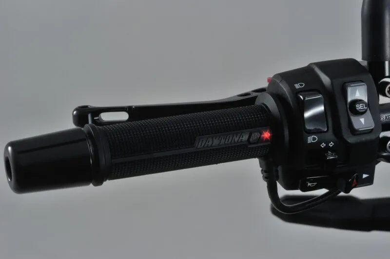 Daytona Heated Grips Street 4-level / open end (22mm) - Handtag