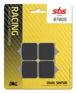 Sbs Bromsklossats Dual Sinter 1SET = 4PCS - Bromsbelägg