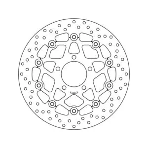 Brembo Serie Oro Bromsskiva floating
