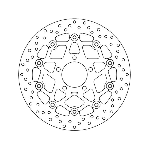 Brembo Serie Oro Bromsskiva floating