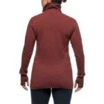 Woolpower Full zip 400 Merino Mid layer Jacka roströd