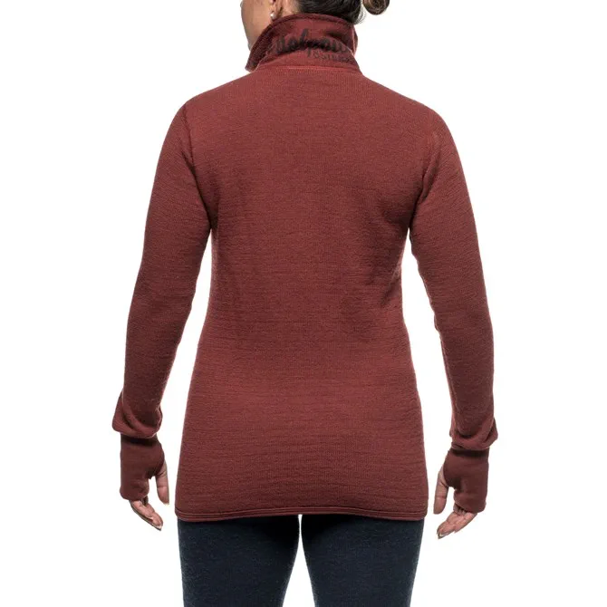 Woolpower Full zip 400 Merino Mid layer Jacka roströd