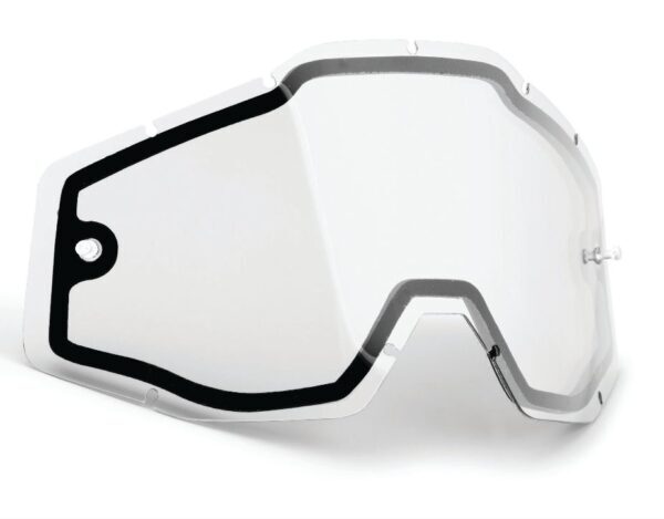 FMF POWERBOMB/CORE Replacement Lins Dual Pane - Klar