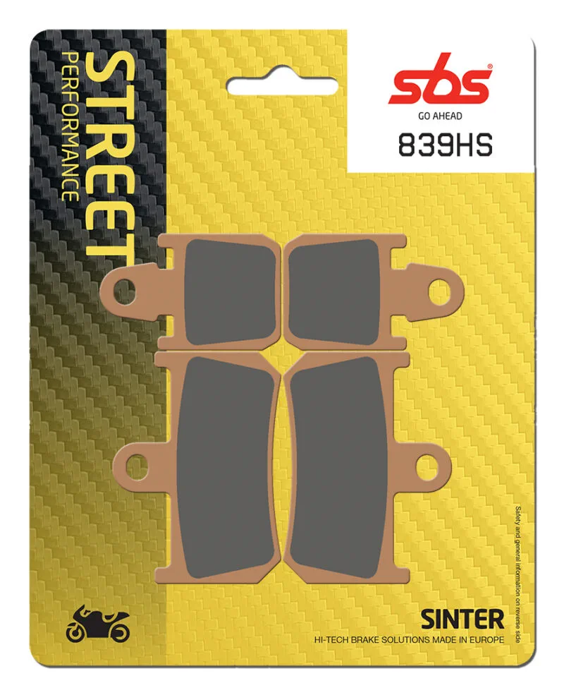 Sbs Bromsklossats Sintered - Bromsbelägg