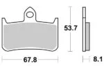 Sbs Bromsklossats Sintered - Bromsbelägg