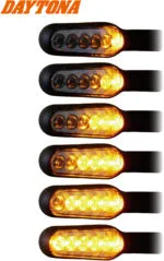 Daytona D-light Stellar Sequential led indicators black body - Blinkers & reflexer