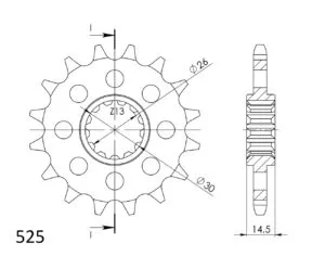 Supersprox Framdrev 1332.15
