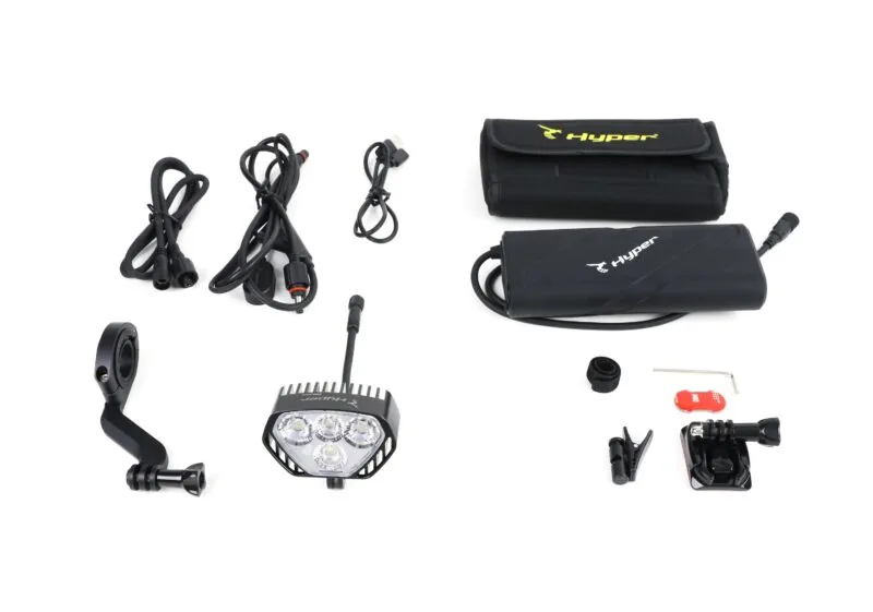 Hyper 8500 Arctic Hjälmlampa (utan USB laddare) - Hjälmlampor