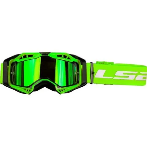 Goggle LS2 Aura Pro Iridium Lins Grön