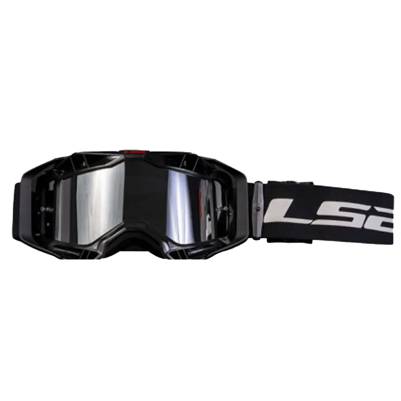 goggle-ls2-aura-pro-iridium-lins-svart Goggle LS2 Aura Pro Iridium Lins Svart