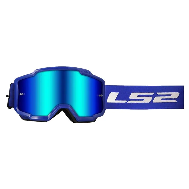 goggle-ls2-charger-iridium-lins-bla Goggle LS2 Charger Iridium Lins Blå