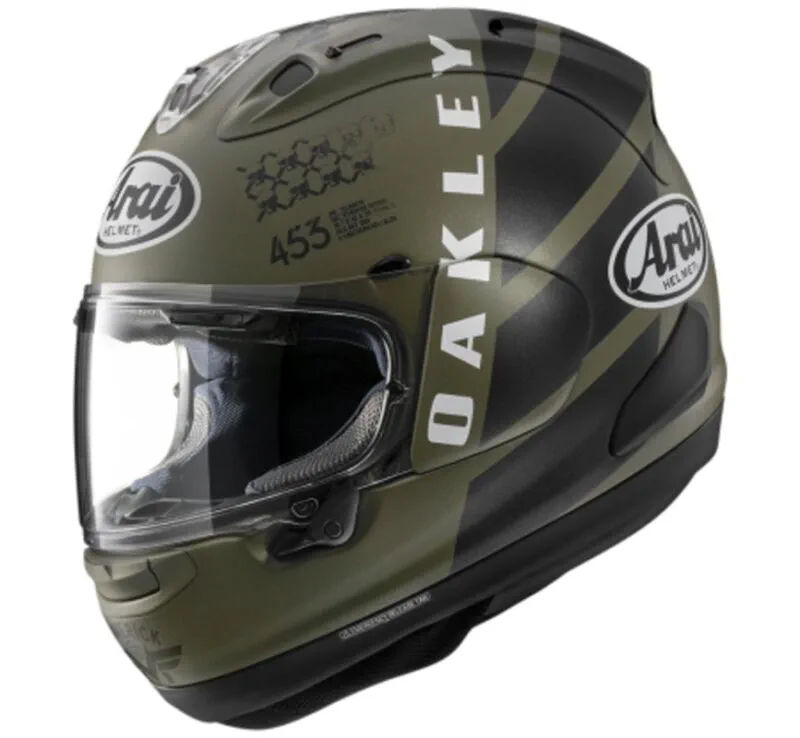 hjalm-arai-rx-7v-evo-mvk-oakley Arai RX-7V Evo Mvk Oakley