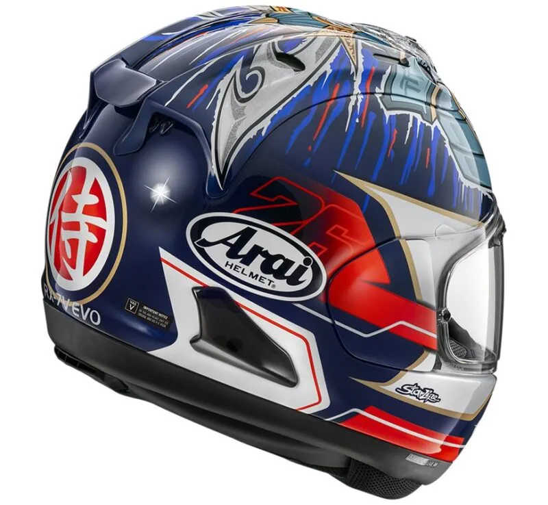 hjalm-arai-rx-7v-evo-pedrosa-shogun Arai RX-7V Evo Pedrosa Shogun