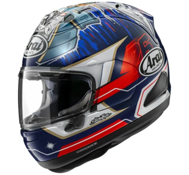 hjalm-arai-rx-7v-evo-pedrosa-shogun Arai RX-7V Evo Pedrosa Shogun