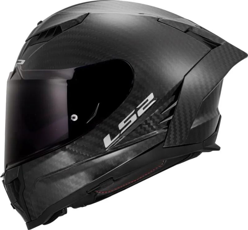 hjalm-ls2-ff807-dragon-carbon-mattsvart LS2 FF807 Dragon Carbon Integralhjälm
