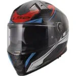 LS2 FF811 Vector II Carbon Savage Vit/Blå/Röd