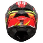 LS2 FF811 Vector II Carbon Tantic Röd/Gul