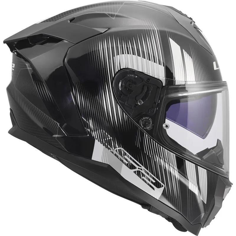LS2 FF817 Challenger II Nitro Svart/Grå
