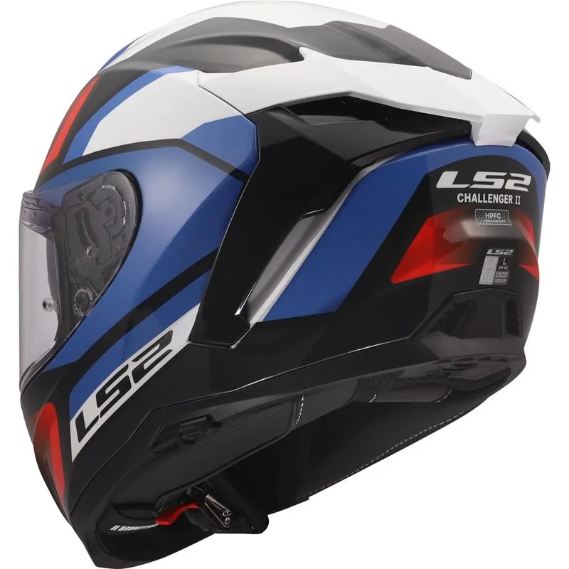 LS2 FF817 Challenger II Viper Vit/Blå/Röd