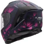 LS2 FF818 Storm III Burst Svart/Rosa