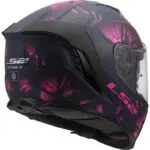 LS2 FF818 Storm III Burst Svart/Rosa