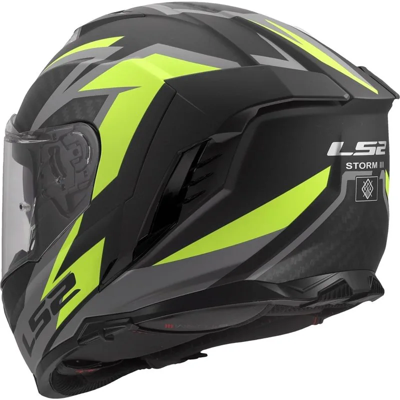 LS2 FF818 Storm III Dynamo Svart/Gul