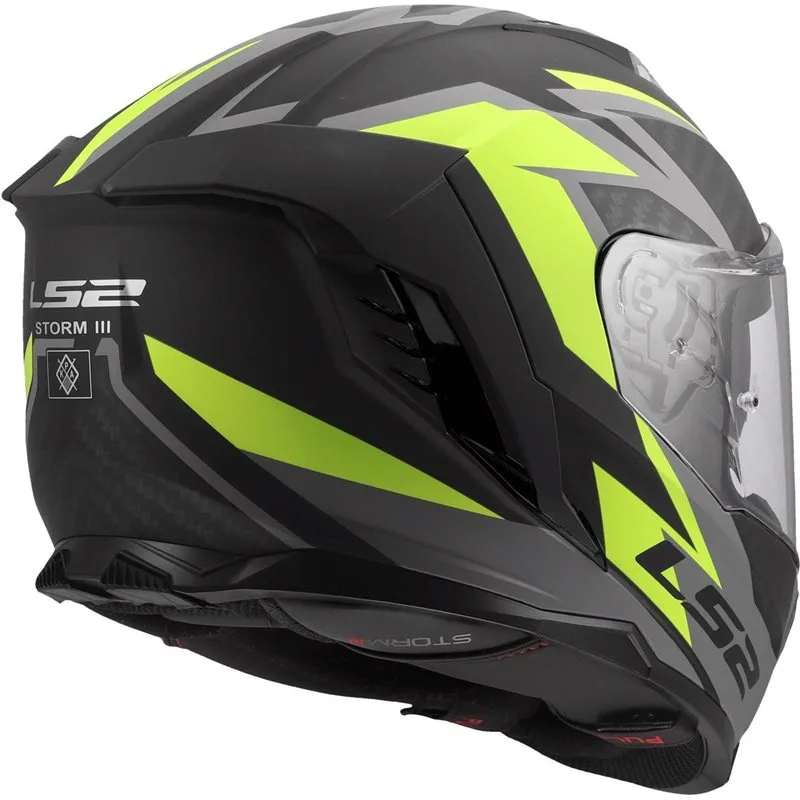 LS2 FF818 Storm III Dynamo Svart/Gul