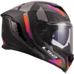 LS2 FF818 Storm III Sporty Grå/Lila