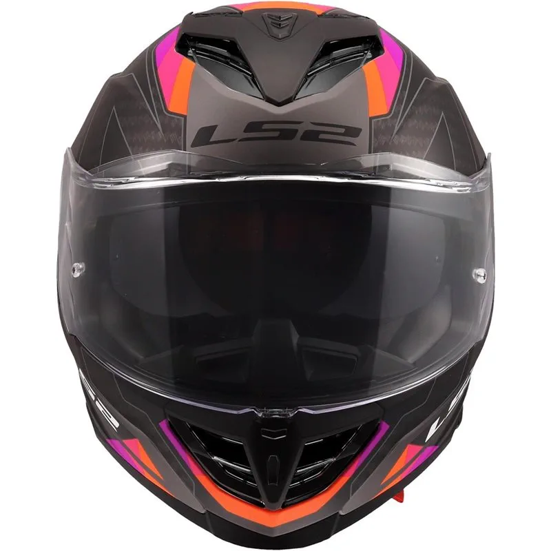 LS2 FF818 Storm III Sporty Grå/Lila