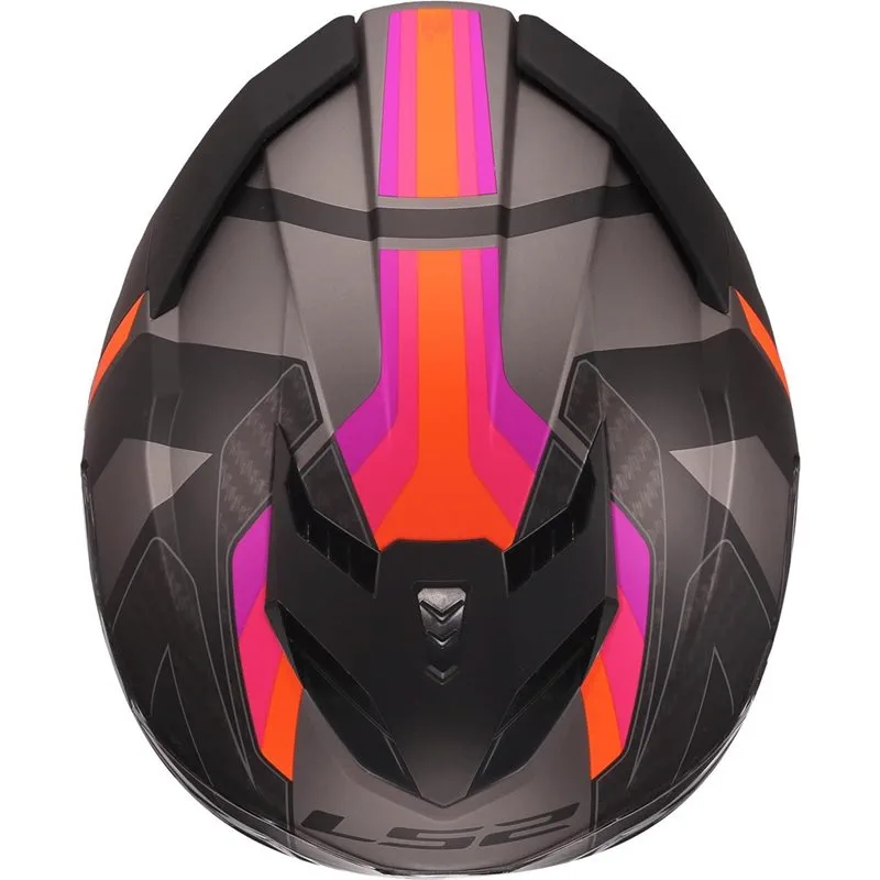 LS2 FF818 Storm III Sporty Grå/Lila