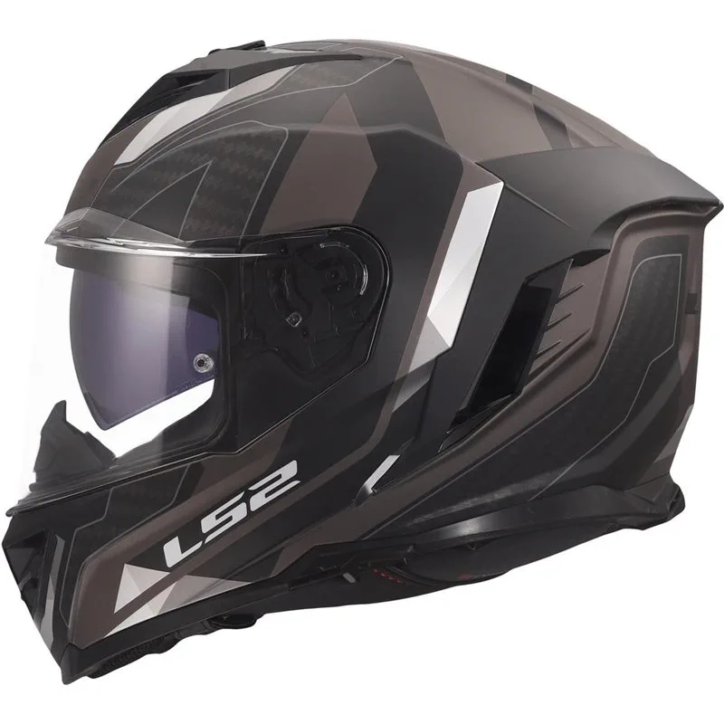 hjalm-ls2-ff818-storm-iii-sporty-svartgra LS2 FF818 Storm III Integralhjälm - Sportig Svart/Grå MC Hjälm