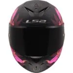 LS2 FF820 Rapid III Poppies II Svart/Rosa
