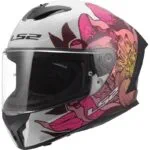 LS2 FF820 Rapid III Poppies II Vit/Rosa