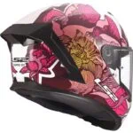 LS2 FF820 Rapid III Poppies II Vit/Rosa