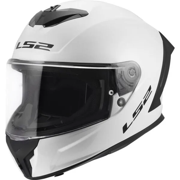 LS2 FF820 Rapid III Vit Integralhjälm - Modern och Säker MC-hjälm