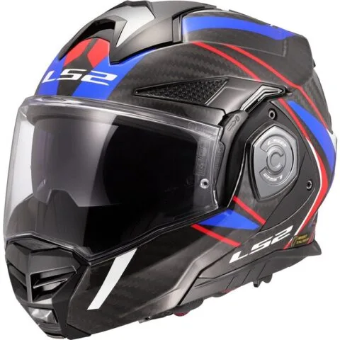 LS2 FF901 Advant X Carbon Future Vit/Blå